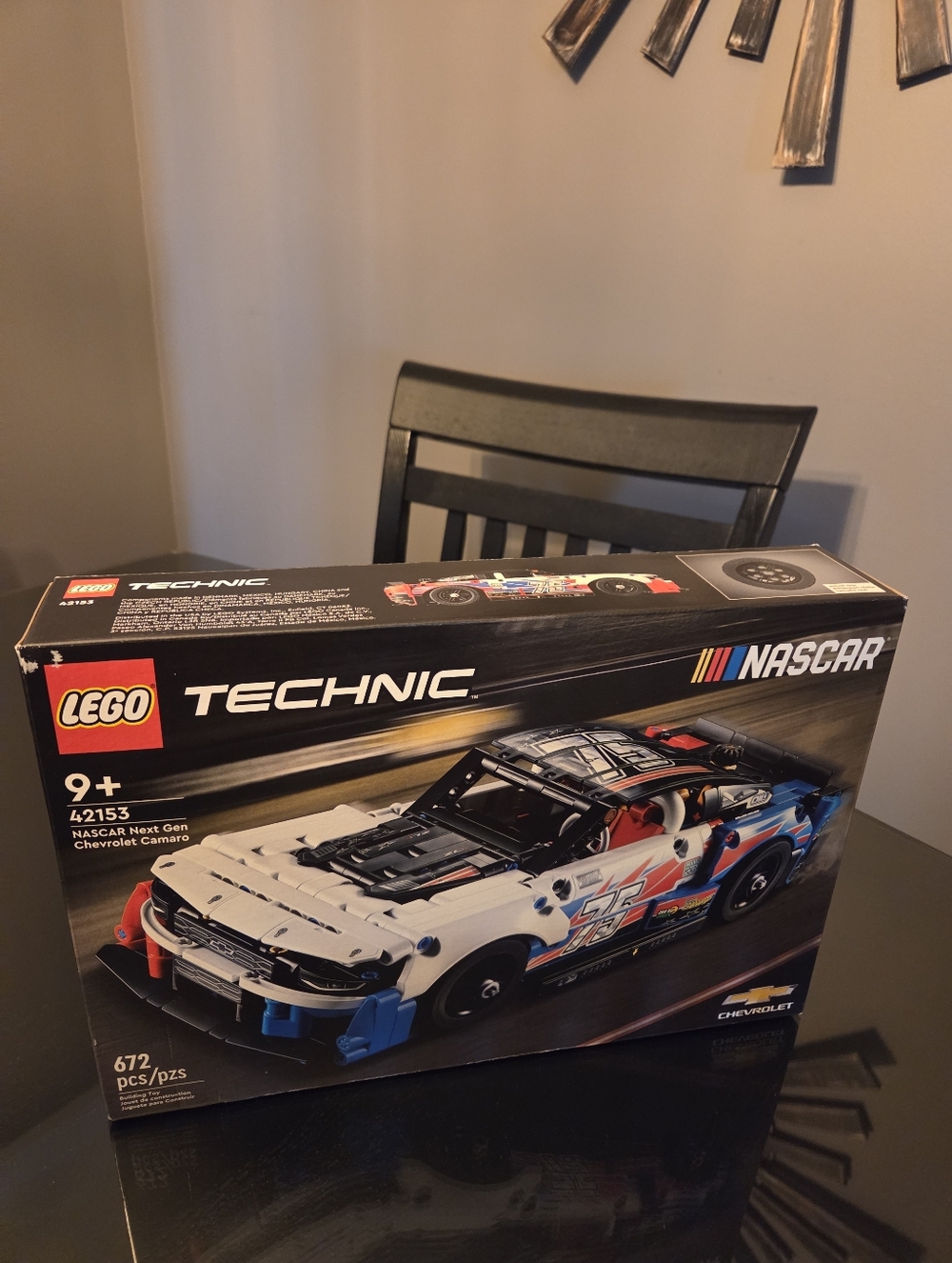Lego Blue and Red Racing Car Building Set-Chevy Camaro -never Opened!